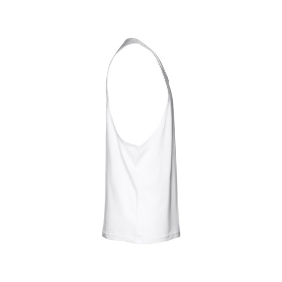 THC IBIZA WH. Pánské bavlněné tričko s děleným rukávem