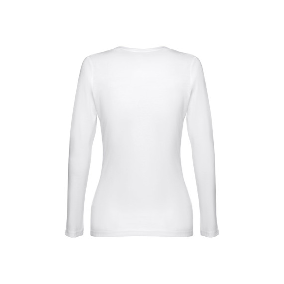 THC BUCHAREST WOMEN WH. Dámské triko s dlouhým rukávem a páskem