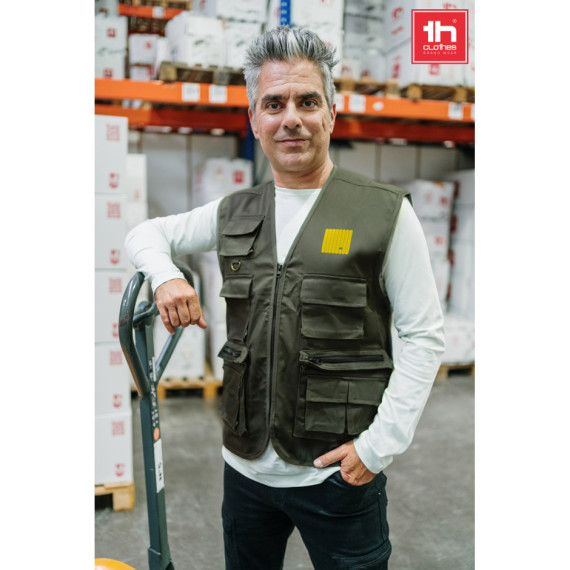 THC PIXEL. Vesta (200 g/m²) z polyesteru a bavlny