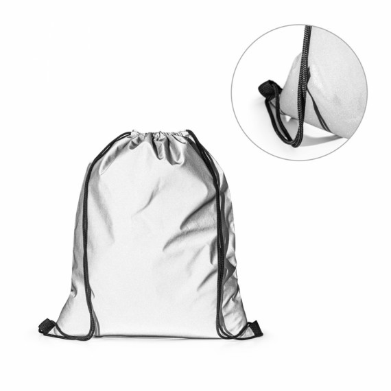 SYROS. Polyesterová reflexní taška (200 g/m²)