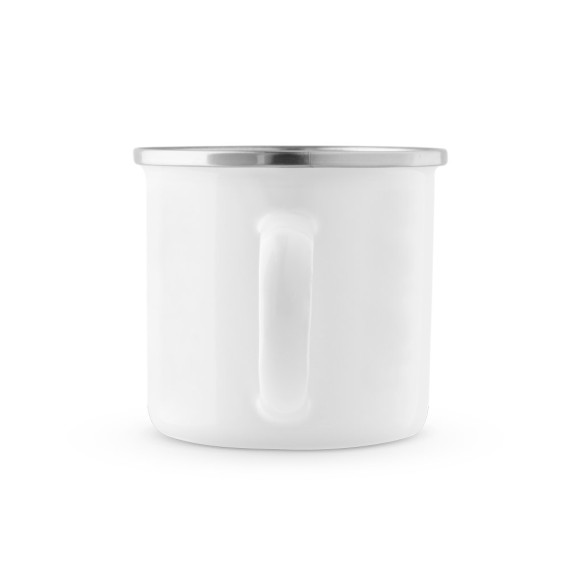 GOTZE SUB. Smaltovaný hrnek s pro sublimaci 350 ml