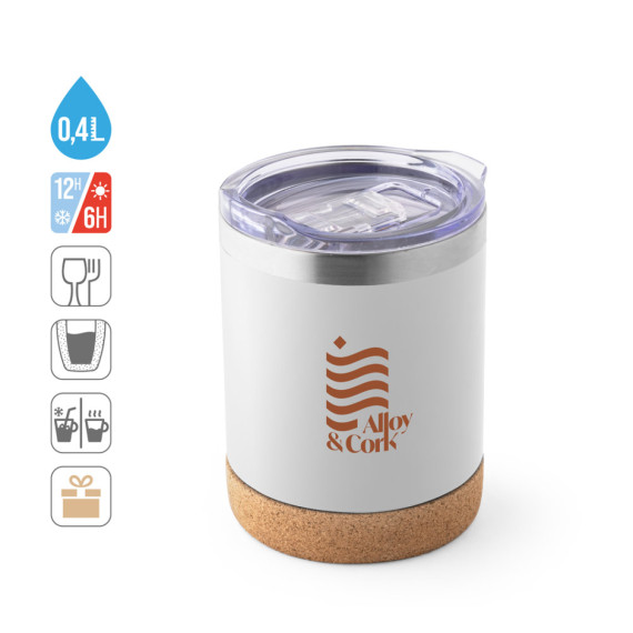 SOLBERG TUMBLER. Nerezový cestovní hrnek 400 ml