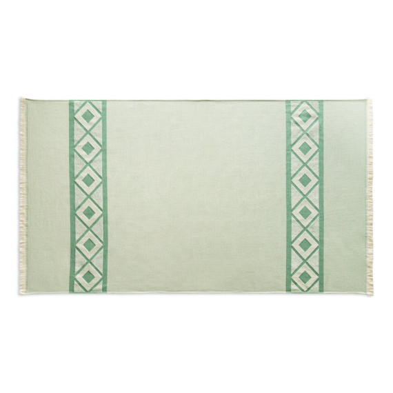 MALEK. Multifunkční a osuška (350g/m²) vyrobená z lehké a odolné bavlny (85 %) a recyklované bavlny (15 %)