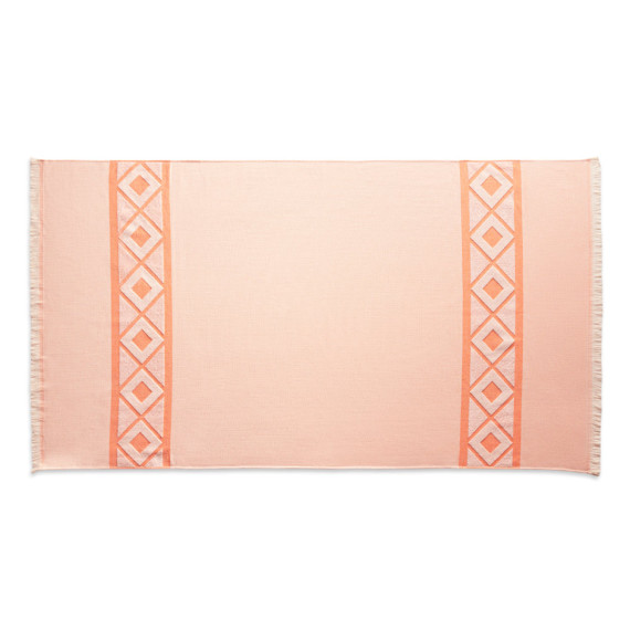 MALEK. Multifunkční a osuška (350g/m²) vyrobená z lehké a odolné bavlny (85 %) a recyklované bavlny (15 %)