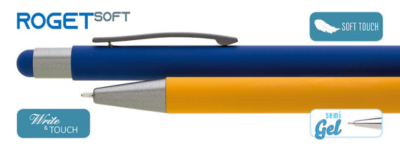 ROGET SOFT SG propiska kov - hrot 0,5 mm