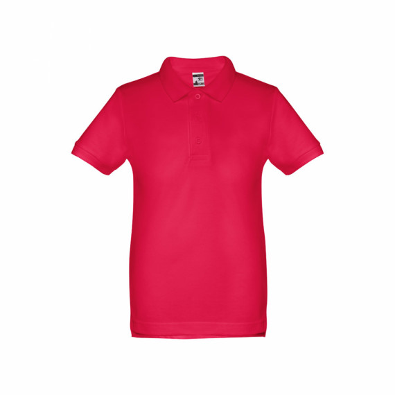 THC ADAM KIDS. Bavlněné polo tričko s krátkým rukávem pro děti (unisex)