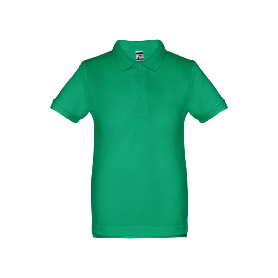 THC ADAM KIDS. Bavlněné polo tričko s krátkým rukávem pro děti (unisex)