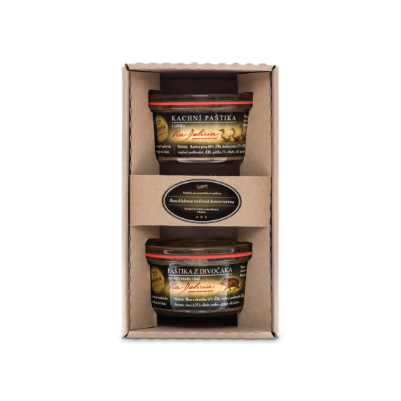 PATTE DUO. Set paštik