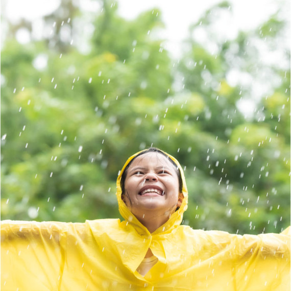 PONCHIE, Dětská pláštěnka z PEVA