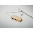 HUBBAM, Bambusový USB rozbočovač