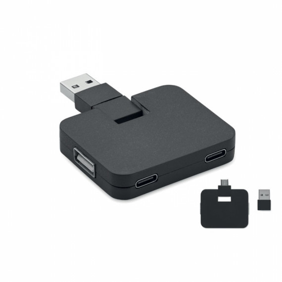SQUARE-C, 4portový USB rozbočovač