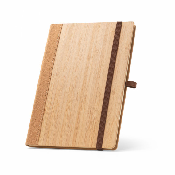 ORWELL. Zápisník A5 z bambusu a korku s linkovanými listy