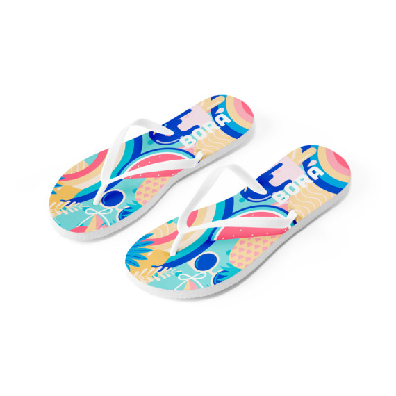 BALI S / M. Pantofle s plně přizpůsobitelnou sublimační podrážkou