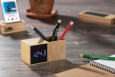 Hodinky se stolním organizérem BAMBOO