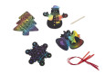 Sada škrabacích vánočních ozdob  DEKOR