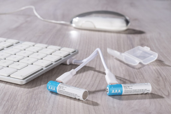 Nabíjecí baterie AAA 450 mAh