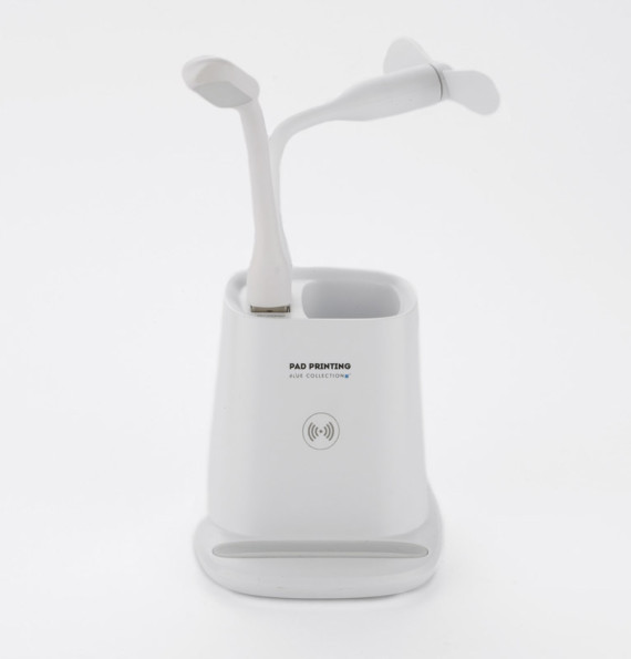 Stoján na psací potřeby s indukční nabíječkou BERGO