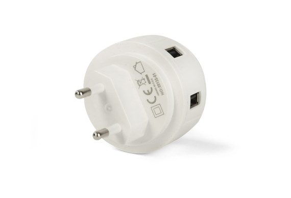 USB nástěnná nabíječka s noční lampou NOTTO