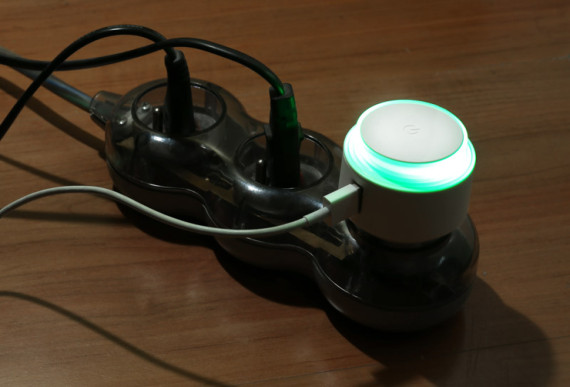 USB nástěnná nabíječka s noční lampou NOTTO