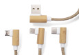 USB kabel 3 v 1 FLAX