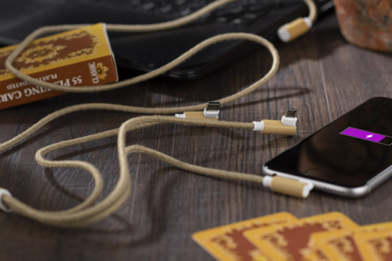 USB kabel 3 v 1 FLAX