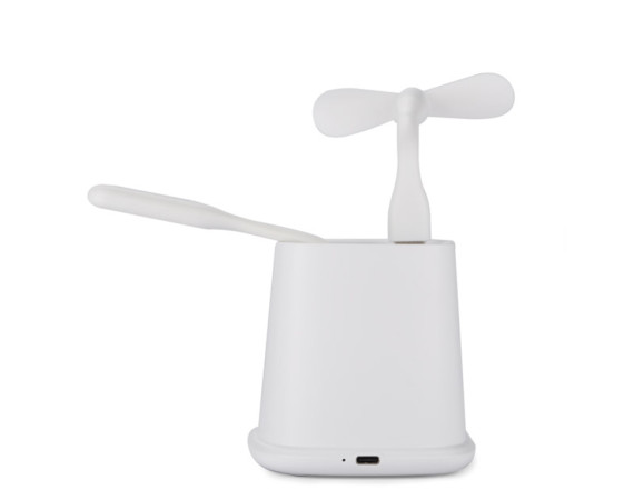 Stojánek na tužky s indukční nabíječkou