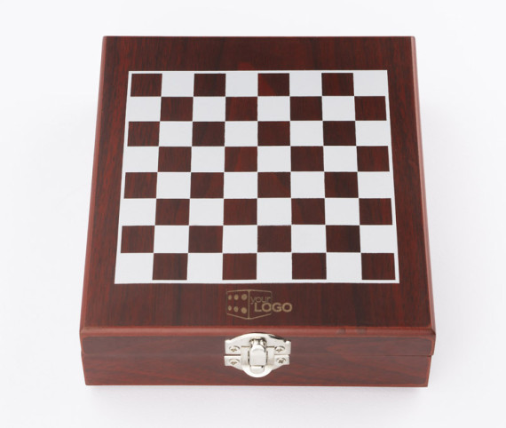 Souprava k vínu se šachy TREBB