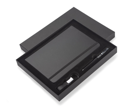 Sada poznámkového bloku s perem a kroužkem na klíče  PROBIZ A5