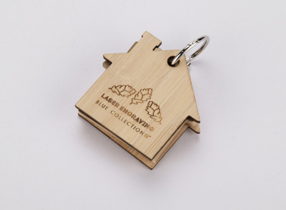 Přívěšek na klíče se samolepícími lístky HOMA