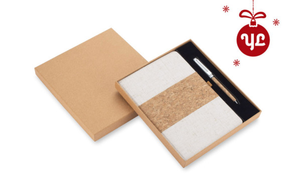 Sada - Zápisník s perem CALMO A5