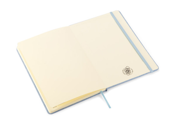 Bavlněný recyklovaný zápisník BIVELLO A5