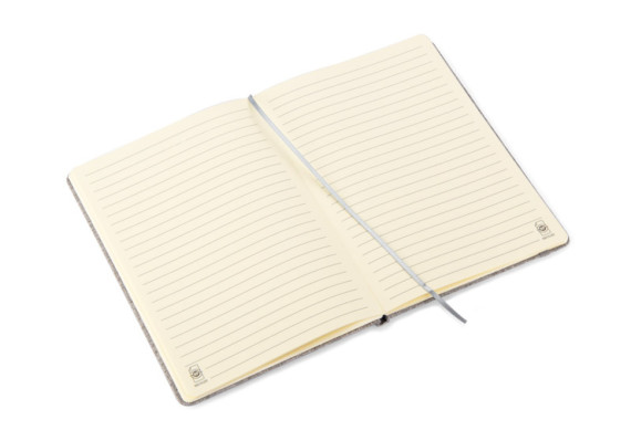 Bavlněný recyklovaný zápisník BIVELLO A5