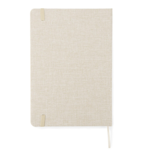 Bavlněný recyklovaný zápisník BIVELLO A5