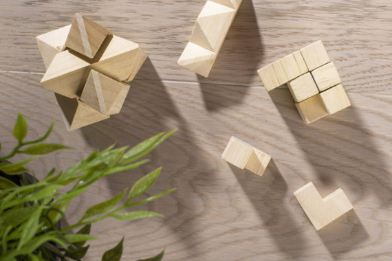 Sada tří skládaček TRICKY