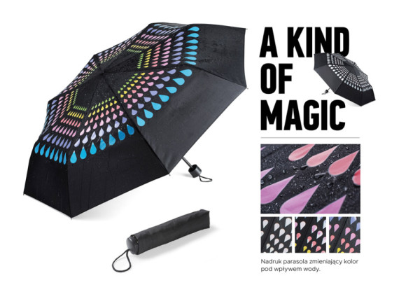 Deštník měnící svou barvu CROPLA