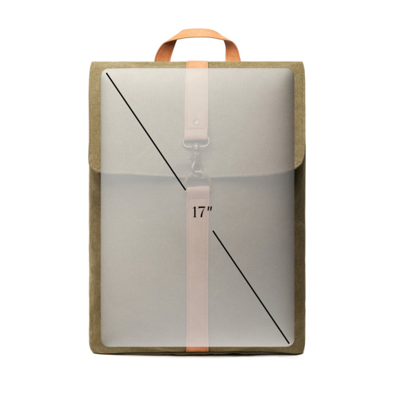 Batoh VINGA Bosler z GRS recykl. canvas