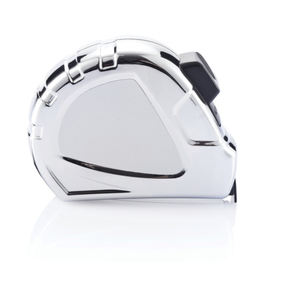 Chromovaný svinovací metr - 5 m/19 mm