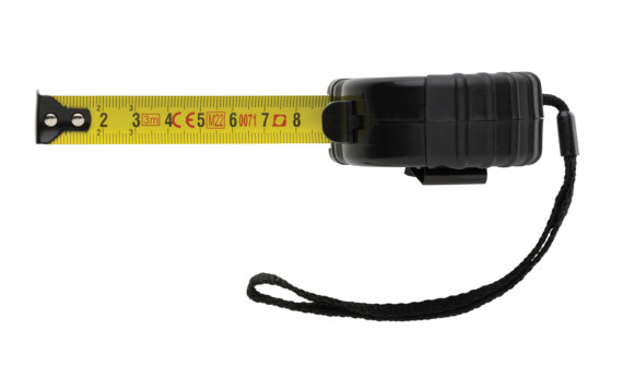 Svinovací metr 3m/16mm z RCS recykl. plastu