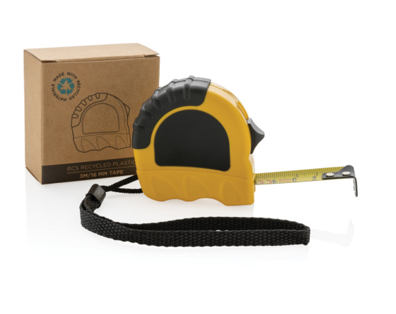 Svinovací metr 3m/16mm z RCS recykl. plastu