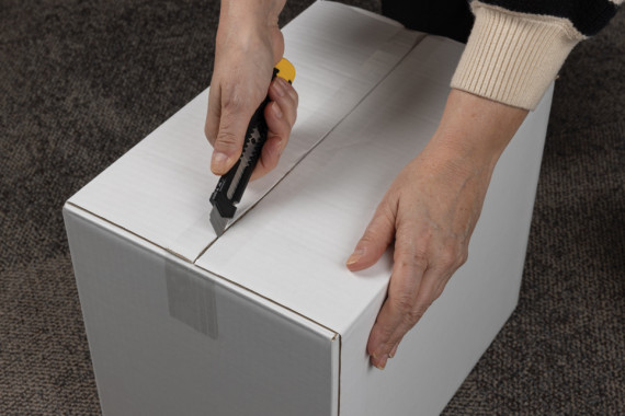 Plnitelný odlamovací nůž z RCS recykl. plastu