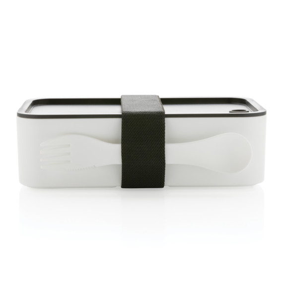 Krabička na jídlo s příborem z GRS recyklovaného PP