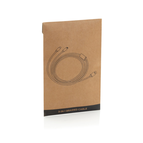 Opletený kabel 3 v 1