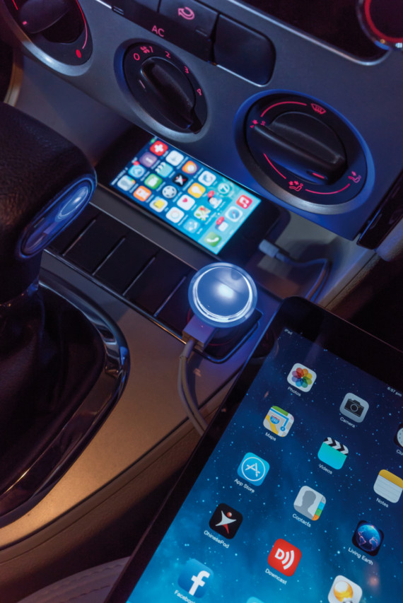 Výkonná nabíječka do auta s duálním portem