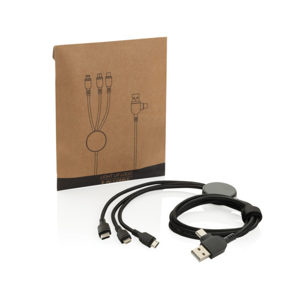 Light up kabel 6 v 1