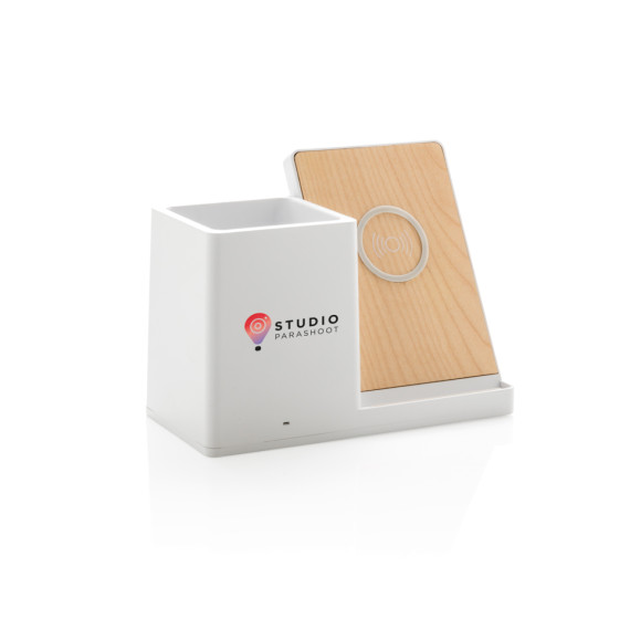 Bambusová bezdrátová nabíječka Ontario 10W a RCS rABS