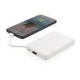 Kapesní powerbanka 5 000 mAh s integrovaným kabelem