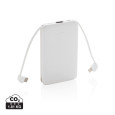 Kapesní powerbanka 5 000 mAh s integrovaným kabelem