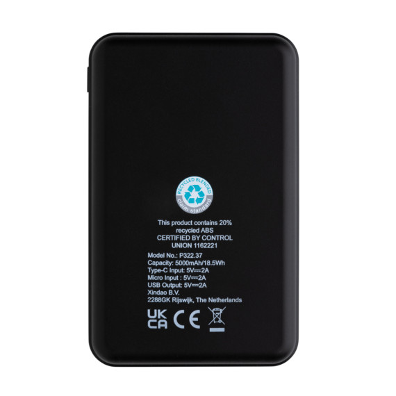 Powerbanka 5 000 mAh z bambusu a RCS Rplastu