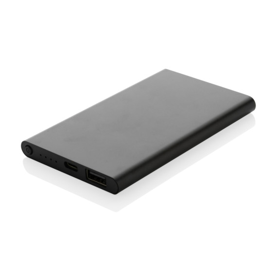 Powerbanka 4.000mAh s USB C z RCS recykl. plastu a hliníku
