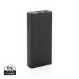Powerbanka Terra 20 000mAh 20W z recyklovaného hliníku a ABS